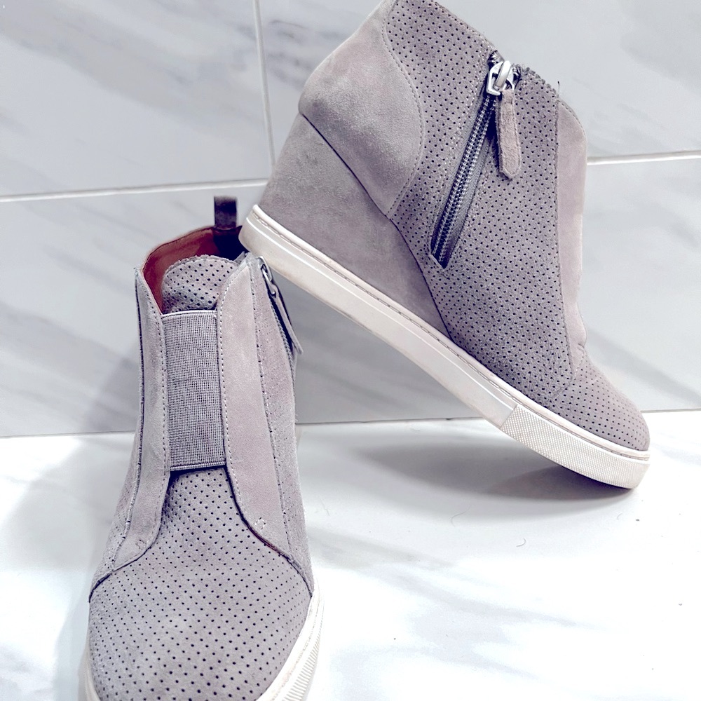Linea Paolo 'Felicia' Wedge Bootie 6.5